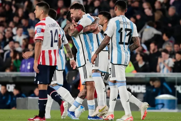 A pesar de haber sido muy superior, Argentina venció a Paraguay por la mínima diferencia