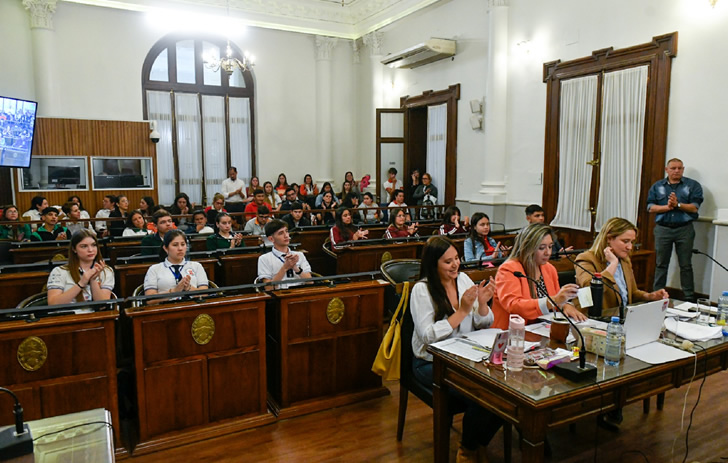 Senado Juvenil: La Paz y Feliciano defendieron sus proyectos